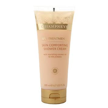 Champneys Skin Comforting Shower Cream, Coconut Oil, Milk 6.7 fl oz (200 ml)