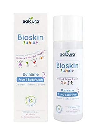 (10 PACK) - Salcura Bioskin Junior Face & Body Wash | 200ml | 10 PACK - SUPER SAVER - SAVE MONEY
