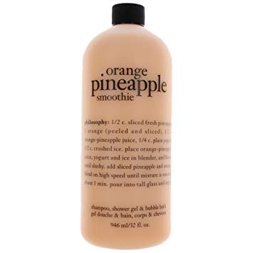 Philosophy Shampoo Shower Gel & Bubble Bath, Orange Pineapple, 32 Ounce