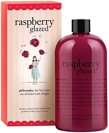 philosophy raspberry glazed shower gel 16 oz-16 oz