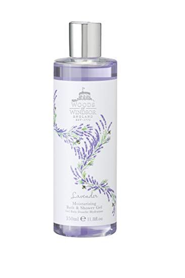 Woods of Windsor Moisturizing Bath & Shower Gel for Women, Lavender, 11.8 Ounce