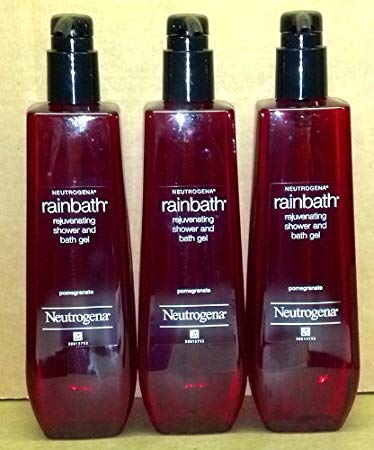 Neutrogena Rainbath Rejuvenating Pomegranate Shower and Bath Gel 3 x 40 Oz [3-Pack]