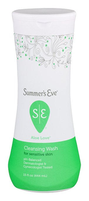 Summer's Eve Cleansing Wash | Aloe Love | 15 Ounce | Pack of 12 | pH-Balanced, Dermatologist &...